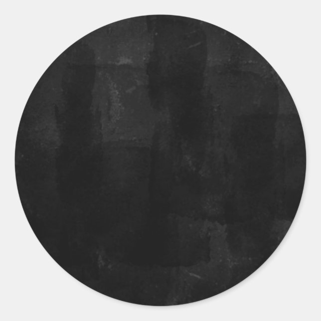 Blank Faux Chalkboard Customize Text Every Package Classic Round Sticker (Front)