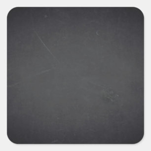 Blank Faux Chalkboard Customize Text Every Package Square Sticker