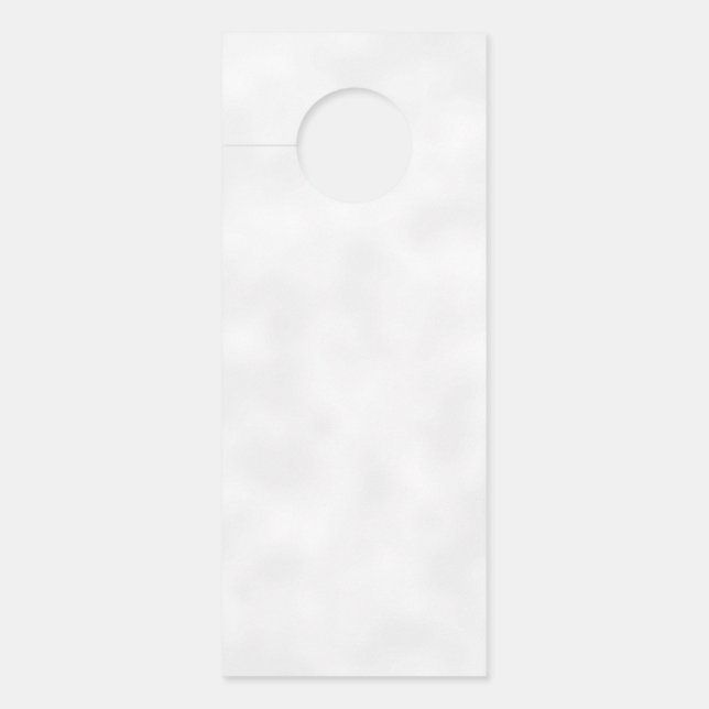 Blank For You To Customize - Door Hanger (Front)