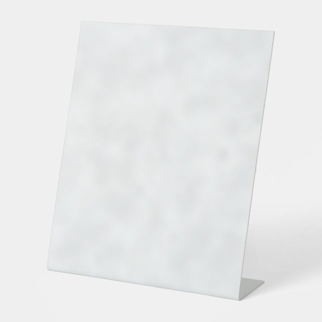 Blank For You To Customize - Pedestal Sign (Front)