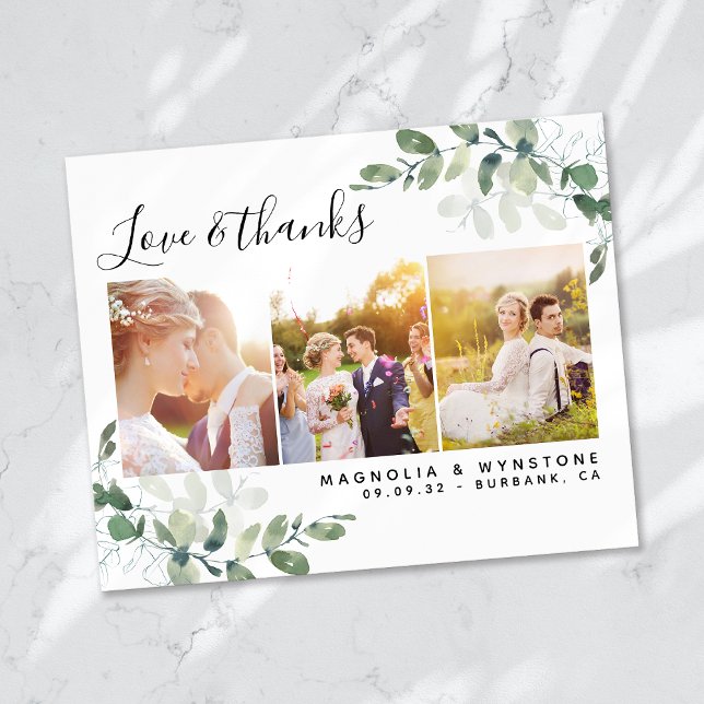 Blank for Your Message Personalized Photo Wedding (Creator Uploaded)