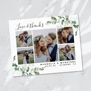 Blank for Your Message Personalized Photo Wedding