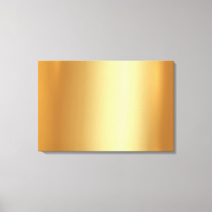 Blank Gold Background for Your Image Photo Logo Canvas Print