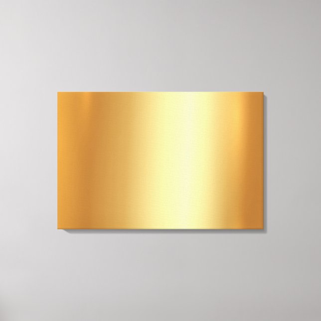 Blank Gold Background for Your Image Photo Logo Canvas Print (Front)