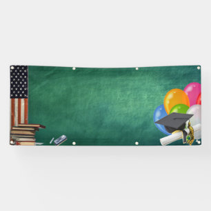 blank grad banner