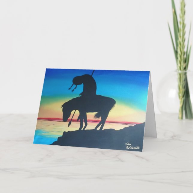 Blank greeting card (Front)