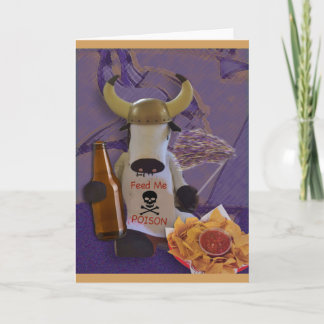 Blank greeting card