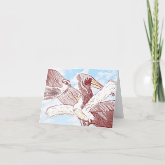 Blank greeting card