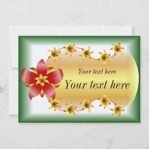 Blank Greeting Card