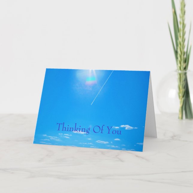 Blank Greeting Card (Front)