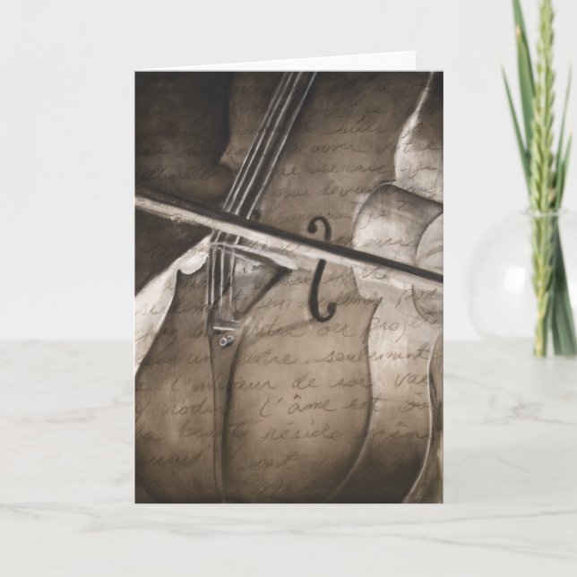 Blank Greeting Card (Front)