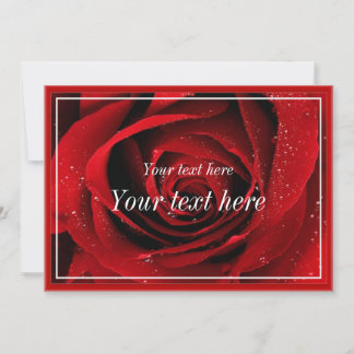 Blank Greeting Card