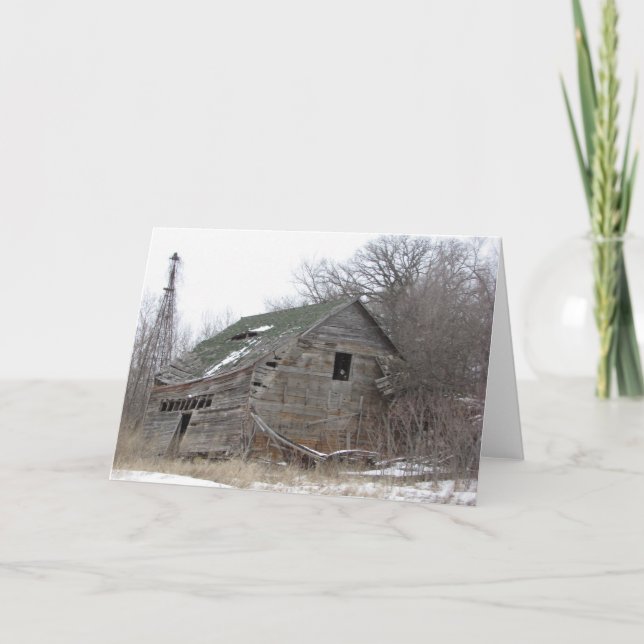 Blank Greeting Card (Front)