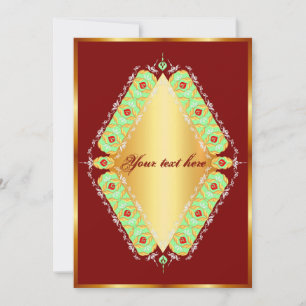 Blank Greeting Card