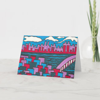 Blank Greeting Card A4