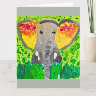 Blank greeting card for any occasion