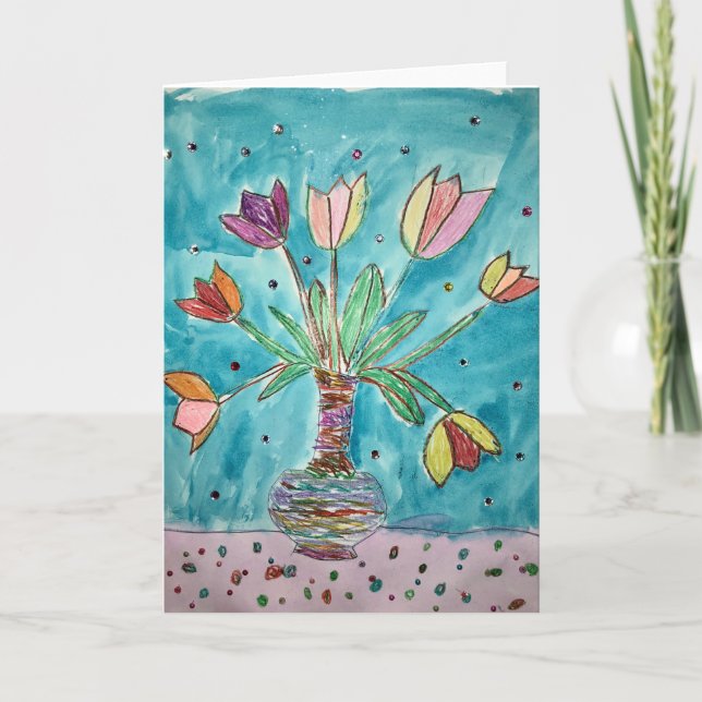 Blank greeting card for any occasion (Front)