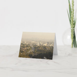 Blank Greeting Card - Los Angeles / Hollywood
