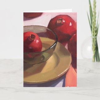 Blank greeting card, original art by Sarah Sedwick Thank You Card