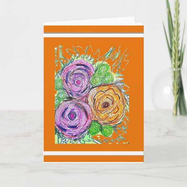 Blank Greetings Card (Front)