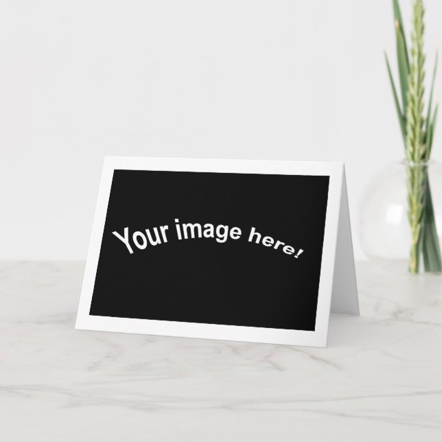 Blank greetings card (Front)