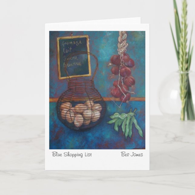 Blank Greetings card with original artwork (Front)