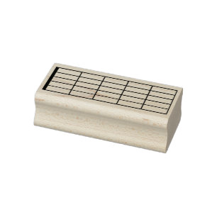 BLANK GUITAR CHORD CHART RUBBER STAMP