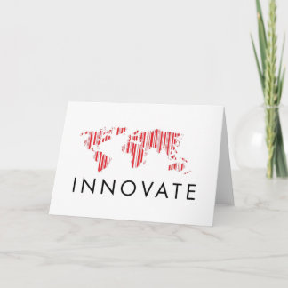 Blank INNOVATE Greeting Cards