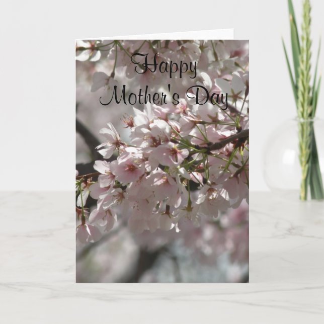 Blank Inside Happy Mother's Day Card (Front)