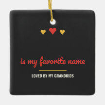 Blank Is My Favourite Name Personalized