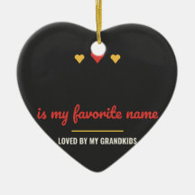 Blank Is My Favourite Name Personalized