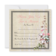 Blank Japanese Tea Garden Wedding or Shower -