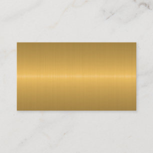 Blank Metallic Looking Business Cards