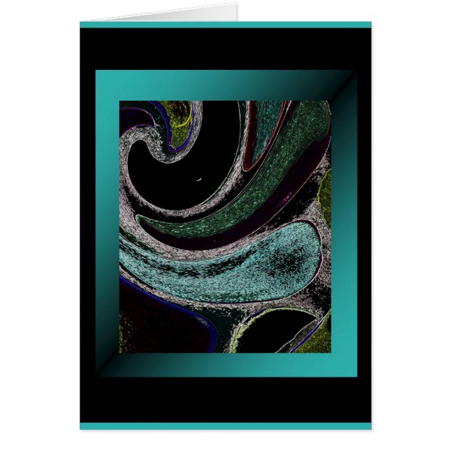 Blank - Midnight Aqua Glow (Front)