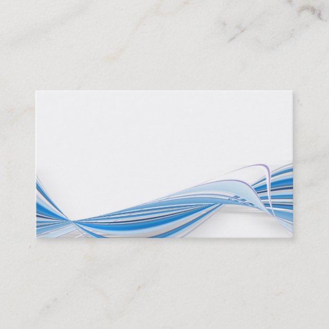 Blank Modern BusinessCard Business Card (Front)