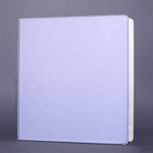 Blank Modern Solid Colour Periwinkle Binder (Creator Uploaded)