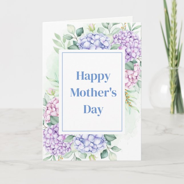 Blank Mother's Day Card (Front)