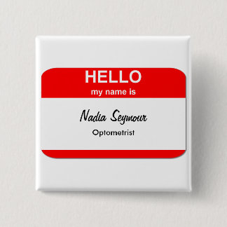 Blank Name Tag Templates 2 Inch Square Button