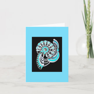 Blank Note Card (Snail)