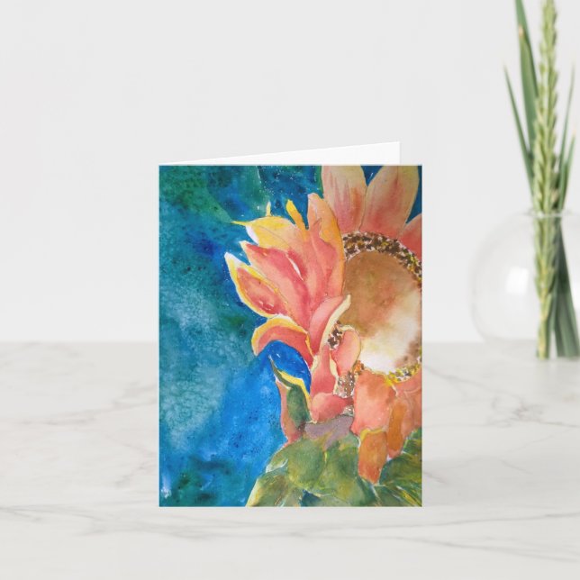 Blank Note Card with Art (Front)