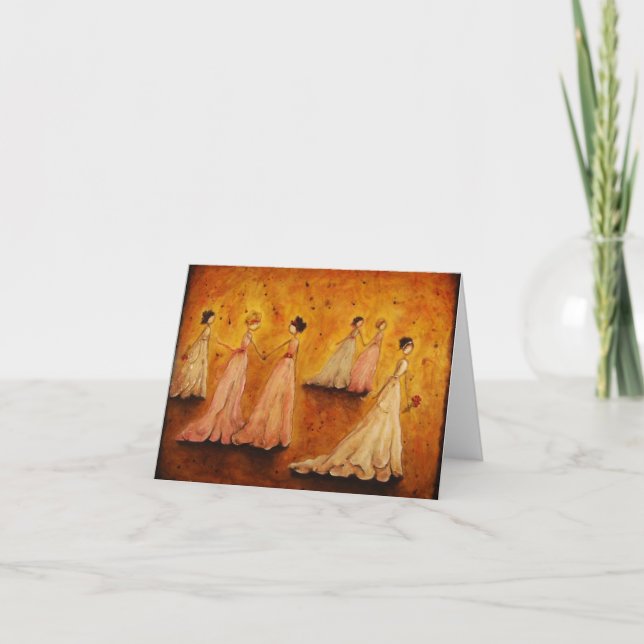 blank notecard 'Elegance' by Marabeth Quin (Front)