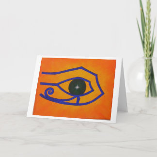 Blank Notecard "Eye of Ra"