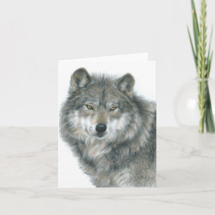 Blank Notecard "Haunted Eyes" Original Art