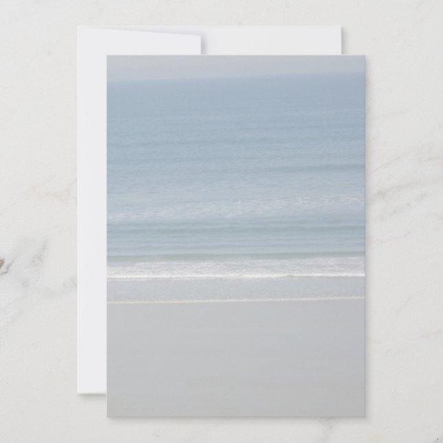 Blank Ocean and Beach Background Paper (Front)