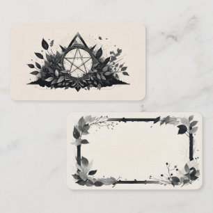 Blank Pentagram Oracle Cards