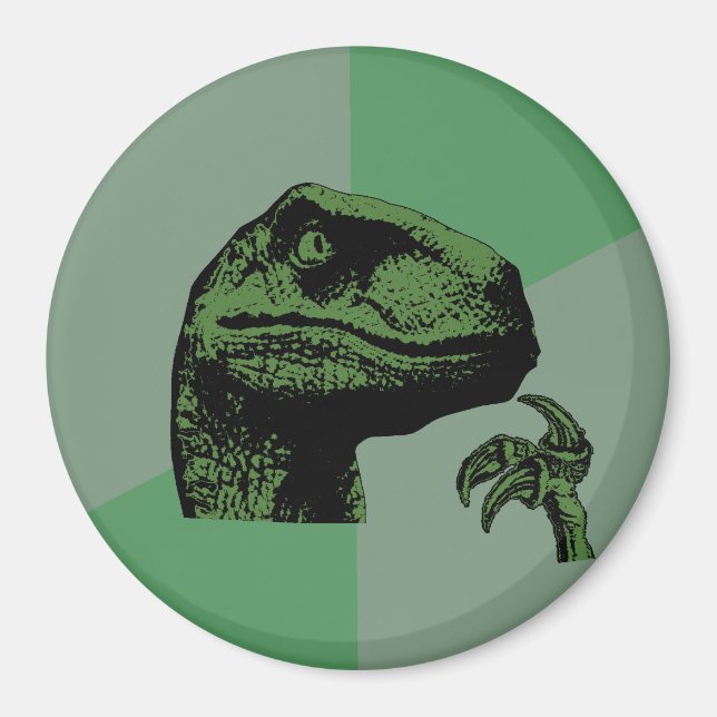 Blank Philosoraptor Magnet (Front)