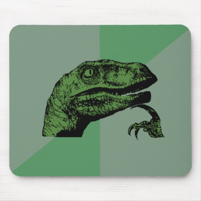 Blank Philosoraptor Mouse Pad (Front)