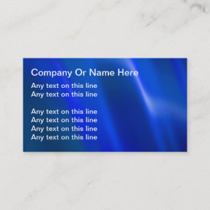 Blank Plain Business Cards