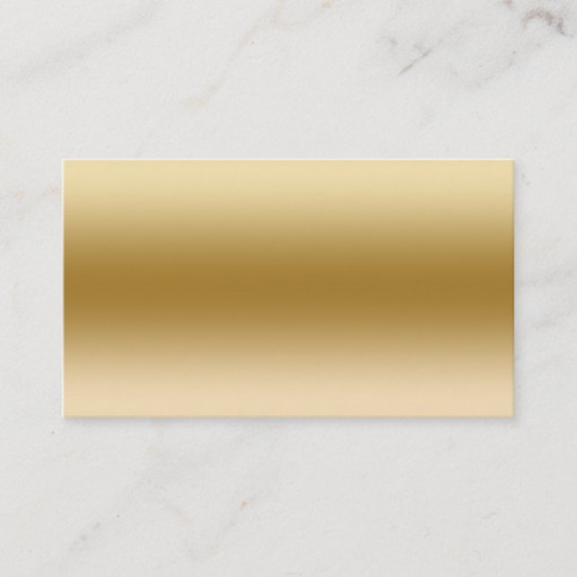 Blank Plain Business Cards (Front)