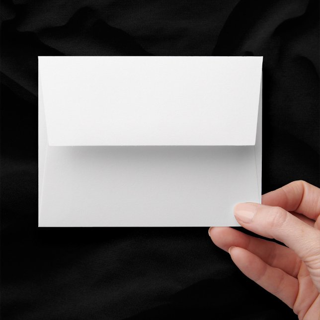 Blank Plain White A2 Note Card Wedding Envelope (In Situ of A2 plain white envelope)